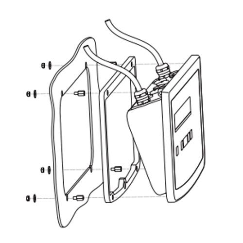 Minebea YAS07CI Panel (Cabinet) Mount Kit 