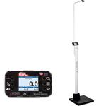 Detecto ICON-LXI Physician Scale With Sonar Height Rod AC adapter and Welch Allyn LXI 600 x 0.2 lb Detecto ICON-LXI Physicia