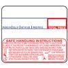 Detecto 12 Rolls of Die-Cut 6600-3003 Safe Handling UPC Labels for DL1030/DL1030P/DL1060/DL1060P Printing Scale