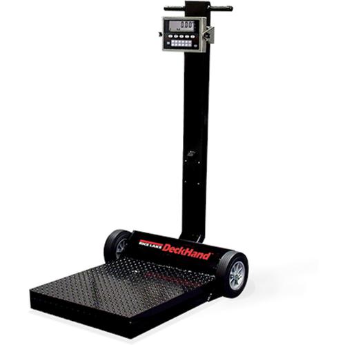 Rice Lake 69525-590-DC Deckhand Rough-n-Ready Portable Bench Scale Legal For Trade 500 x 0.2 lb