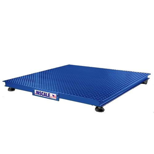 Inscale 46-10 Low Profile 4 x 6 Legal for Trade Floor Scale, 10000 lb x 2 lb