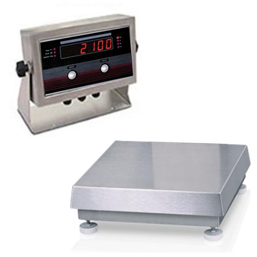 Rice Lake IQ plus® 2100 63053 Legal for Trade 10 x 10 inch Bench Scale with Tilt Stand 5 lb x 0.001 lb