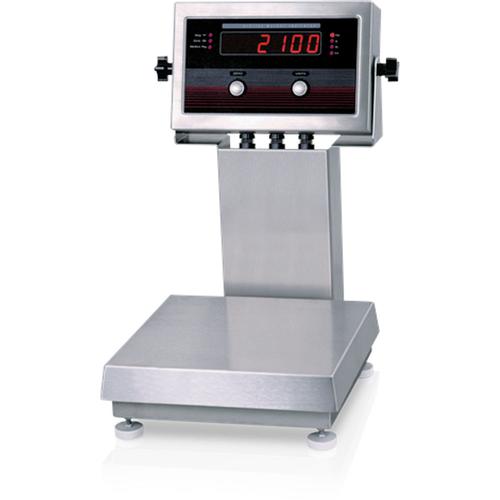 Rice Lake IQ plus® 2100 63048 Legal for Trade 10 x 10 inch Bench Scale with 12 in Column 5 lb x 0.001 lb