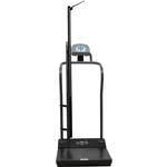 Health-O-Meter 3001KL-AMHR Antimicrobial Digital Platform Scale with Height Rod 1000 x 0.2 lb Health-O-Meter 3001KL-AMH
