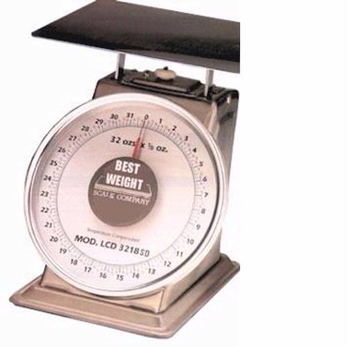 Best Weight BL-200 Mechanical Dial Scale, 200 lbs x 8 oz