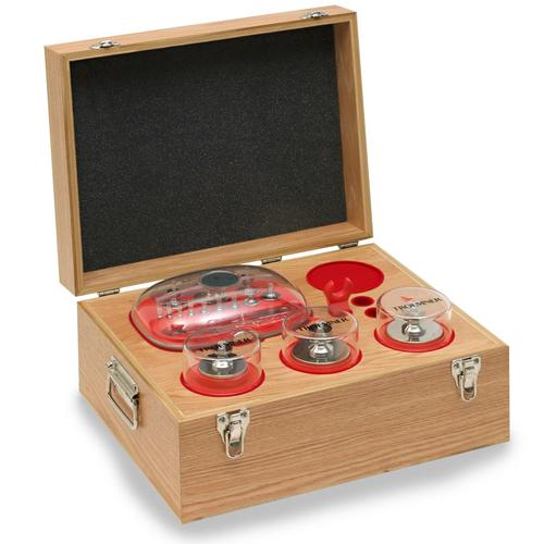 Troemner 7212-4T (30390044) Metric Weight Set (2) 2 kg-1 g with Traceable Cert  Class 4
