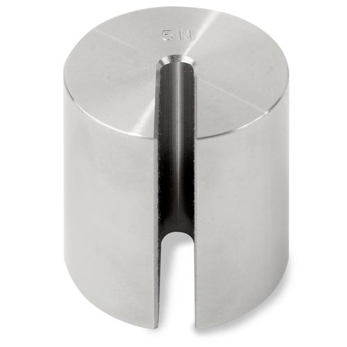 Troemner 53500-01ST (30390761) Slotted Weight Avoirdupois Class 7 with Traceable Cert - 5 N