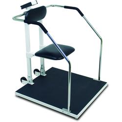 Detecto 6868 Bariatric Flip Seat Scale, 1,000 lb x 0.2 lb