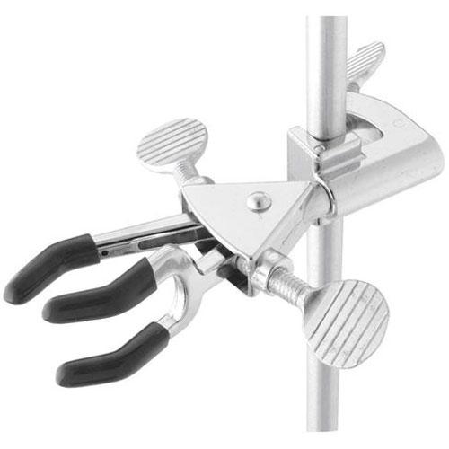 Ohaus CLM-FIXED3DSM Multi-Purpose Stainless Steel 3-Prong Style Clamp - Medium - 0 in -- 2.72 in (0 mm – 69 mm) 