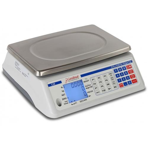 Detecto C30 Portable Counting Scales - 30 lb x 0.002 lb