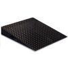 Rice Lake 78016 Roughdeck BDP 35.25 x 12  in Steel Painted Treaded Hinged Ramp for Portability Kit