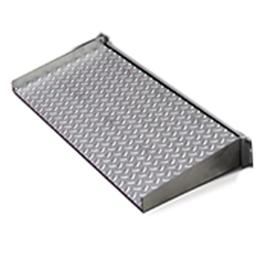 Rice Lake 78017 Roughdeck BDP 29.25 x 12  in Stainless Steel Treaded Hinged Ramp for Portability Kit