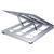 Rice Lake Roughdeck QC 50406 Stainless Steel Lift Floor Scale 4 x 4 ft - Legal for Trade - Base Only Rice Lake Roughdeck QC 50