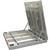 Rice Lake Roughdeck QC-X 175694 Stainless Steel Smooth Top Extreme Lift Floor Scale 5 ft x 5 ft - Ba Rice Lake Roughdeck QC-X