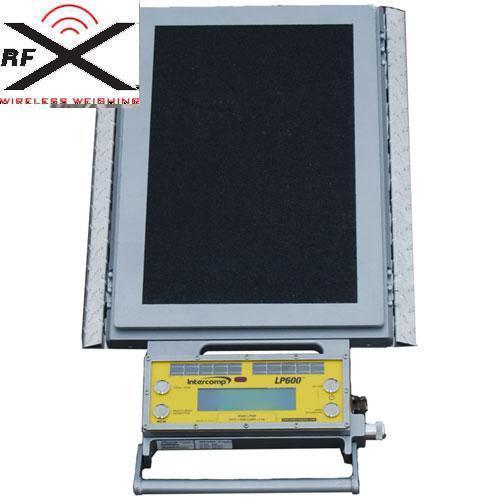 Intercomp 182011-RFX - LP630 (no ramp) Wireless Digital Wheel Load Scale with Solar Panels, 30,000 x 50 lb