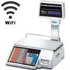 CAS CL5500R-60(W) Wireless Pole Legal for Trade Label Printing Scale 30 x 0.01 lbs and 60 x 0.02 lbs