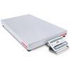 Ohaus D52XW50RQV5 Defender 5000 Low Profile 24 x 24 Stainless Steel Bench Scale 100 x 0.005 lb and Legal for Trade 100 x 0.02 lb