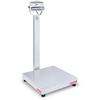 Ohaus D52XW125RQV3 Defender 5000 Stainless Steel 24 x 24  in Bench Scale 250 x 0.01 lb and Legal for Trade 250 x 0.05 lb
