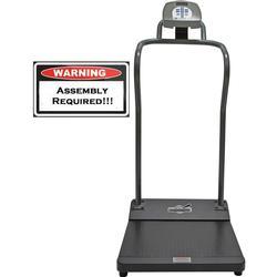 Health-O-Meter 3001KG-AMUA-BT Antimicrobial Digital Platform Scale with Built-in Pelstar Wireless Technology KG Only 454 x 0.1 kg - Unassembled