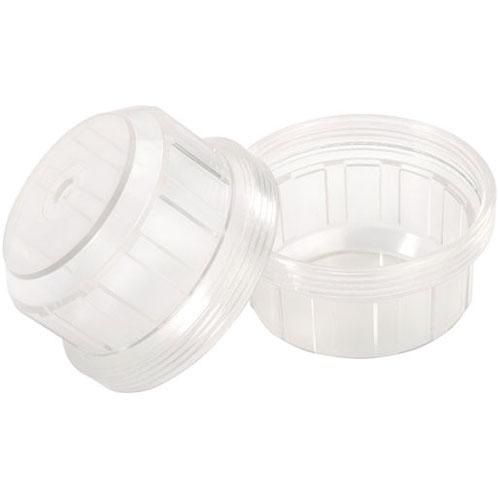 Ohaus 30314862 Bucket Adapters 100ml Screw Caps Only, Sealable (set of 2) 