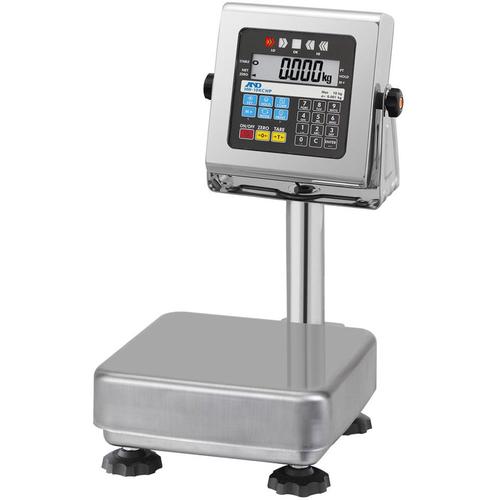 AND Weighing HV-15KCWP Waterproof NTEP/MC Platform Scale - 6lb x 0.002lb / 15lb x 0.005lb / 30lb x 0.01lb