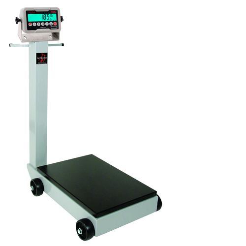 Detecto 5852F-185B NTEP Legal for Trade Digital Platform Scale with Battery level, 500 x 0.2 lb 