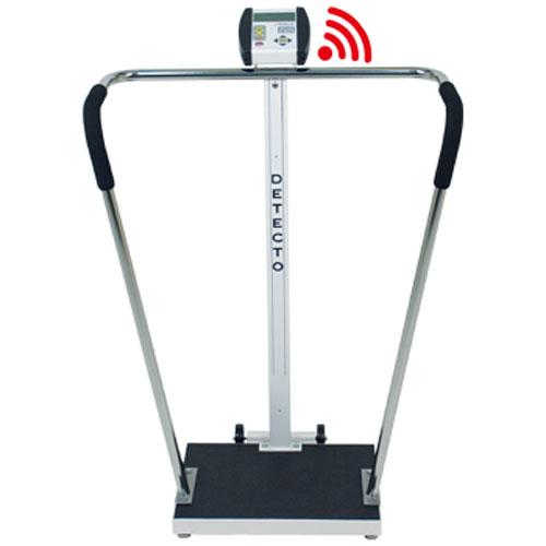 Detecto 6855-C - Digital Handrail Scale with WiFi / Bluetooth 600 lb x 0.2 lb