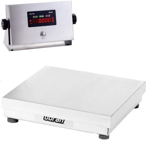 Doran 74500/18S Legal For Trade Washdown 18 x 18 Bench Scale 500 x 0.1 lb