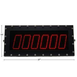 Cambridge CSW-265 6 inch Scoreboard with 50 foot cable