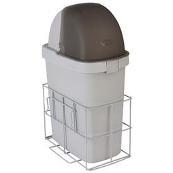 Detecto CARCWB Waste Bin with Accessory Rail for Rescue Cart