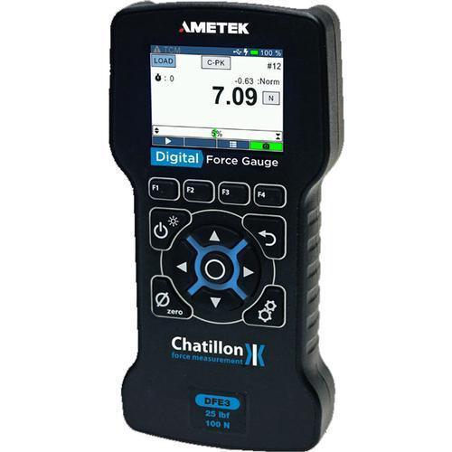 Chatillon DFE3-500 Digital Force Gauge - 500 x 0.01 lbf