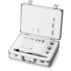 Mettler Toledo 11124001 ASTM Class 1 Stainless Steel Calibration Weight Set with Certification  - 1 mg to 500 mg