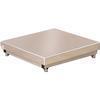 Pennsylvania Scale A6400-2424-1K Aluminum 24 x 24 Inch Bench Scale 1000 x 0.2 lb  - Base Only