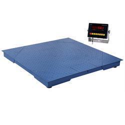 LP Scale LP7620-4848-5000 Legal for Trade Mild Steel 4 x 4 Ft  LED Floor Scale 5000 x 1 lb