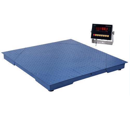 LP Scale LP7620-8484-20000 Legal for Trade Mild Steel 7 x 7 Ft  LED Floor Scale 20000 x 5 lb