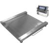 LP Scale LP7622MSS-2424-1000 Legal for Trade Stainless Steel 2.5 x 2.5 Ft  LCD Portable Drum Scale 1000 x 0.2 lb