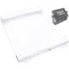 LP Scale LP7622MAL-2828-1000 Legal for Trade Aluminum 3 x 3 Ft  LCD Portable Drum Scale 1000  x 0.2  lb