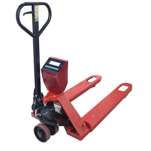 LP Scale LP7625-4827-2500 Mild Steel 48 x 27 inch LCD Pallet Jack Scale 2500 x 0.5 lb