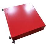 LP Scale LPMOVEBOX-1416-2PADS Moveable steel 14 x 16  packing box - 2 pads