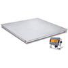 Ohaus Defender 3000 i-DF33XW2500C1L Legal For Trade Stainless Steel 4 x 4 Floor Scale 2500 x 0.5 lb