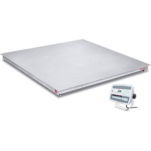 Ohaus Defender 5000 i-DF52XW2500C1L Legal For Trade 4 x 4 Stainless Steel Floor Scale 2500 x 0.5 lb