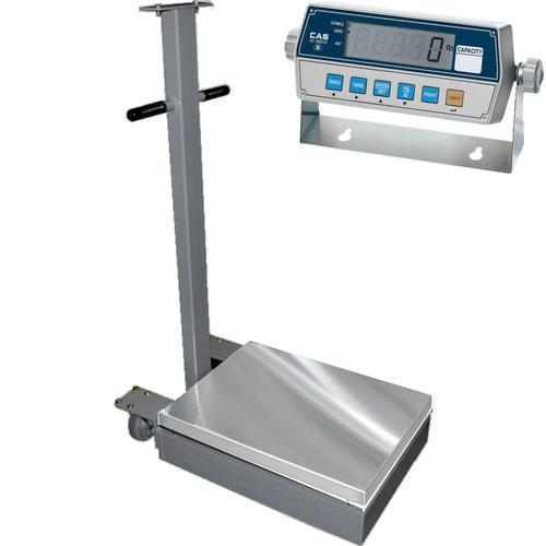 CAS TR2L-1500C-CI-2001B Transit 2 Mild Steel 24 x 30 Platform with CI-2001B 1500 x 0.5 lb