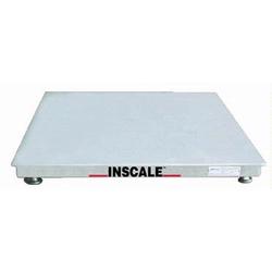 Inscale 22-5-S Stainless Steel Floor Scale, 2 x 2, 5000 x 1 lb