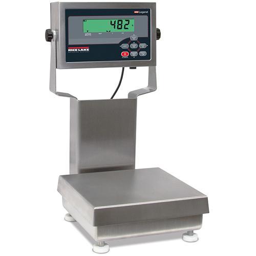 Rice Lake CW-90XB-482 201533 IP69K base Legal for Trade 10 x 10 inch Bench Scale with 12 in Column 5 x 0.001 lb