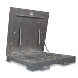 Rice Lake Roughdeck QC-XP 193283 Quick Clean Extreme Portable Solid Base Plate Floor Scale 4 ft x 4 ft - Base Only - 5000 lb