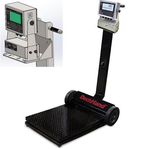 Rice Lake 211286-882IS Deckhand Legal For Trade Portable Bench Scale with  882IS Indicator  1000 x 0.5 lb