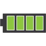 CAS ZCC1 Replacement Lithium Polymer Battery Back - 1 Cell DC 3.7V, 4000mA  for CCB Series
