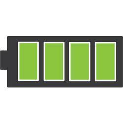 CAS ZCC1 Replacement Lithium Polymer Battery Back - 1 Cell DC 3.7V, 4000mA  for CCB Series