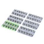 Ohaus 83041380 6 Clip Plates for 12 each 10-13mm tubes for Roto-Rock Genie - Rotator Genie - Roto-Shake Genie