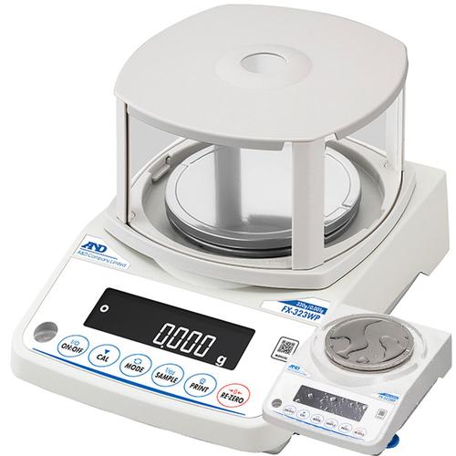AND Weighing FX-123WP IP65 Waterproof External Calibration Balance 122 g x 1 mg